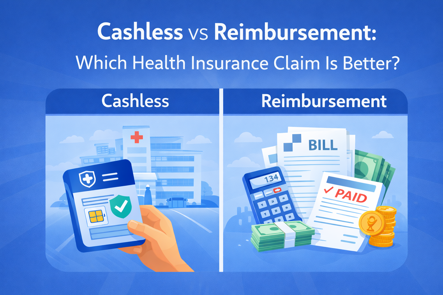 Cashless vs Reimbursement: Which Health Insurance Claim Is Better?